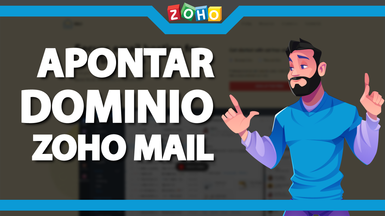 Como apontar um domínio para o Zoho Mail?
