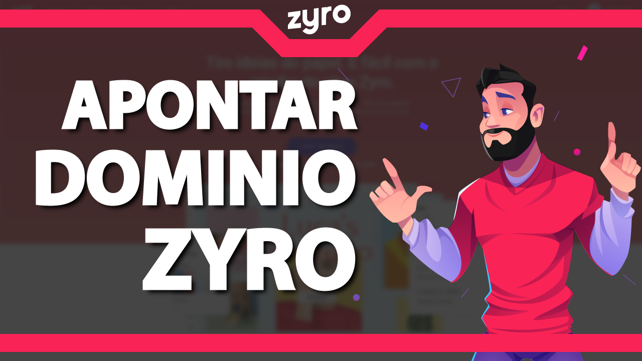 Como apontar um domínio para o Zyro?